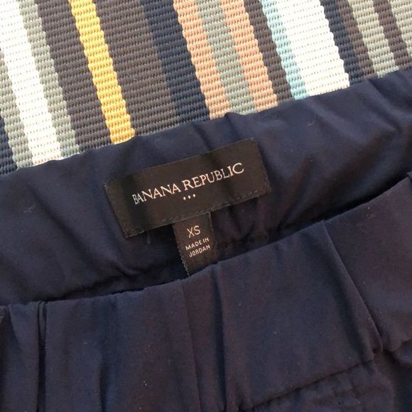 Banana Republic XS Navy Blue Joggers - Picture 2 of 8